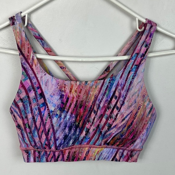 Lululemon Limited Edition Print Energy Sports Bra - Picture 3 of 7